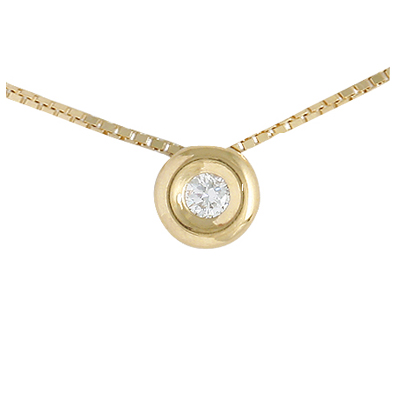 Collar Oro 18k Diamante