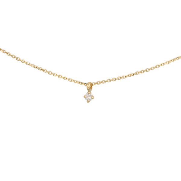 Collar Oro 18k Diamante