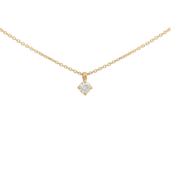Collar Oro 18k Diamante
