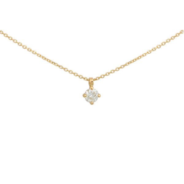 Collar Oro 18k Diamante