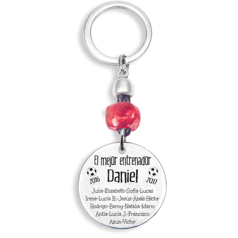 LLAVERO PERSONALIZADO ENTRENADOR DE FUTBOL